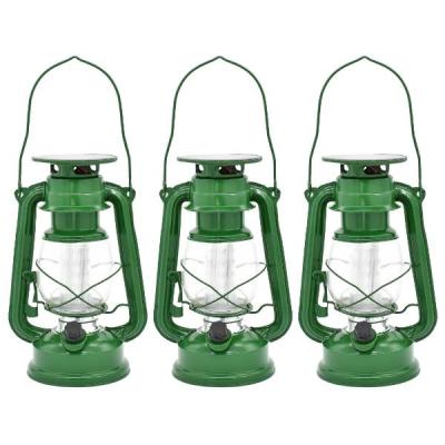 Waco – Solar Lantern / Green Lamp 24cm – Pack of 3 Waco – Solar Lantern / Green Lamp 24cm – Pack of 3