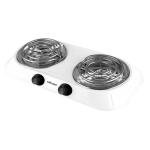 Mellerware – Hotplate Double Powder Coat Spiral Plate 2000W “Helios” – White Mellerware – Hotplate Double Powder Coat Spiral Plate 2000W “Helios” – White