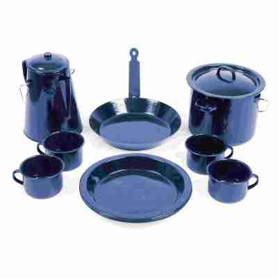 Campfire Enamel Cookware Set 11 Piece Campfire Enamel Cookware Set 11 Piece
