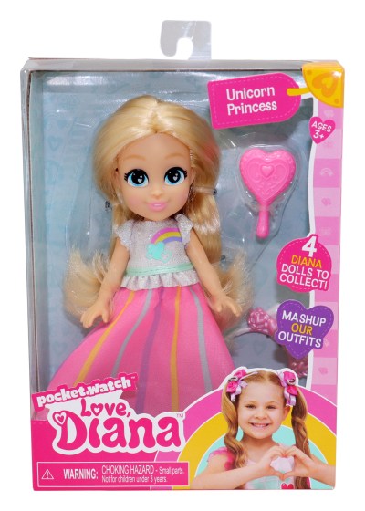 Love Diana 15cm Unicorn Princess Love Diana 15cm Unicorn Princess