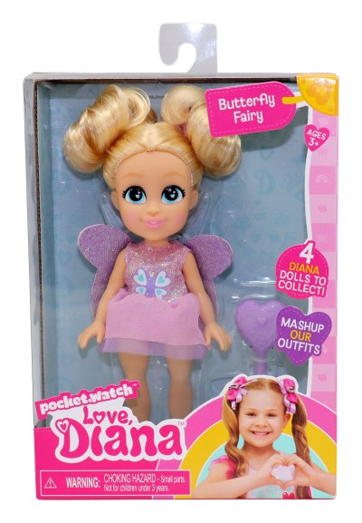 Love Diana 15cm Unicorn Butterfly Fairy Love Diana 15cm Unicorn Butterfly Fairy