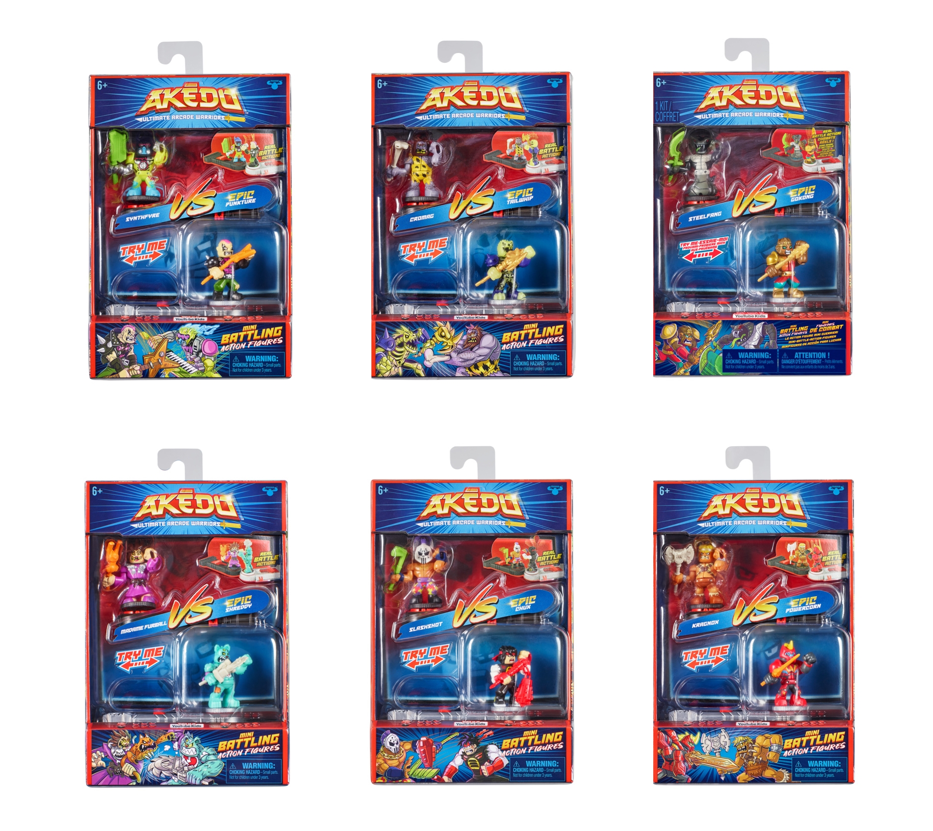 Akedo Versus 2 Pack – Parent Akedo Versus 2 Pack – Parent