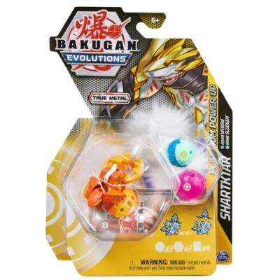 BAKUGAN EVOLUTIONS – True Metal Bakugan- Sharktar with Nano Widow & Sludgem BAKUGAN EVOLUTIONS – True Metal Bakugan- Sharktar with Nano Widow & Sludgem