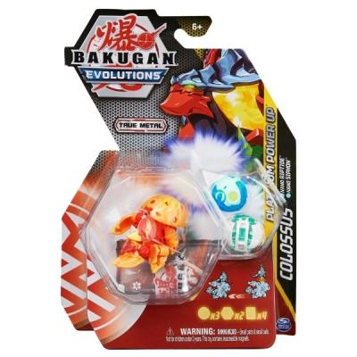 BAKUGAN EVOLUTIONS – True Metal Bakugan-Colossus with Nano Riptide & Siphon BAKUGAN EVOLUTIONS – True Metal Bakugan-Colossus with Nano Riptide & Siphon
