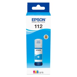 Epson 112 EcoTank Pigment Cyan Ink Bottle Epson 112 EcoTank Pigment Cyan Ink Bottle