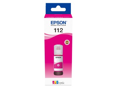 Epson 112 EcoTank Pigment Magenta Ink Bottle Epson 112 EcoTank Pigment Magenta Ink Bottle