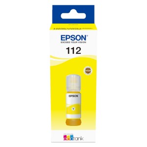 Epson 112 EcoTank Pigment Yellow Ink Bottle Epson 112 EcoTank Pigment Yellow Ink Bottle