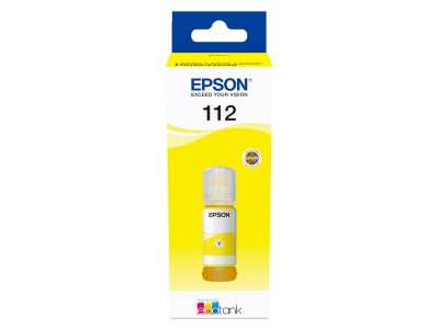 Epson 112 EcoTank Pigment Yellow Ink Bottle Epson 112 EcoTank Pigment Yellow Ink Bottle