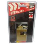 Stier – Padlock Including 3 x Keys – 50mm Stier – Padlock Including 3 x Keys – 50mm