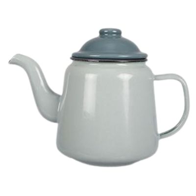 Enamel Tea Pot with Goose Neck Sprout Enamel Tea Pot with Goose Neck Sprout