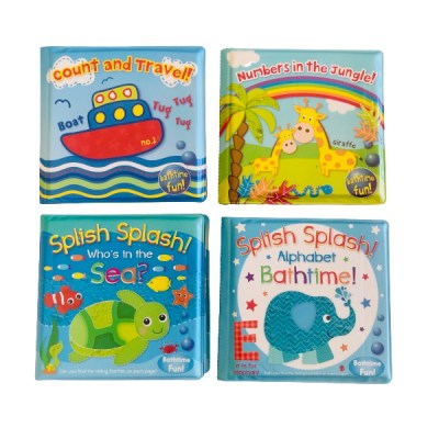 Baby Bath Time Books (Set of 4) Baby Bath Time Books (Set of 4)