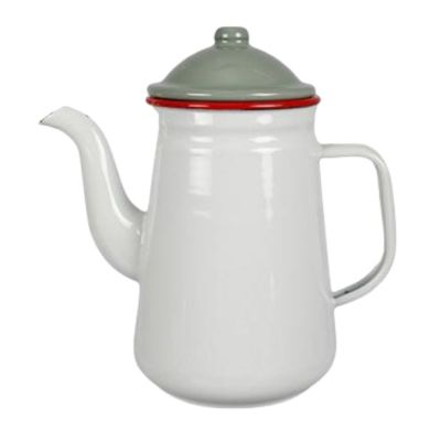 Enamel Coffee Pot – Goose Neck Sprout Enamel Coffee Pot – Goose Neck Sprout