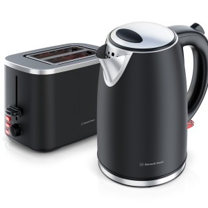 Bennett Read Ebony Allure Matt Black Kettle & Toaster Set Bennett Read Ebony Allure Matt Black Kettle & Toaster Set