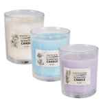 Scented Candles in Holders – Set of 3 Scented Candles in Holders – Set of 3