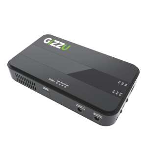 GIZZU 36W 32Wh 8800mAh Mini Dual DC UPS Black GIZZU 36W 32Wh 8800mAh Mini Dual DC UPS Black