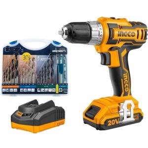 INGCO – Cordless Drill Kit & Alpen Drill And Screwdriver Set (30 Piece) INGCO – Cordless Drill Kit & Alpen Drill And Screwdriver Set (30 Piece)