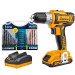 INGCO – Cordless Drill Kit & Alpen Drill And Screwdriver Set (22 Piece) INGCO – Cordless Drill Kit & Alpen Drill And Screwdriver Set (22 Piece)