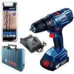 Bosch – Cordless Drill Kit & Alpen Masonry Drill Bit Set (5 Piece) Bosch – Cordless Drill Kit & Alpen Masonry Drill Bit Set (5 Piece)