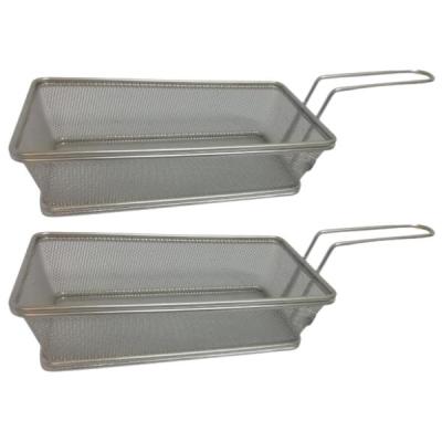 Source Direct – Frying Basket – Large – Pack of 2 (21 x 11.5 x 5.5cm) Source Direct – Frying Basket – Large – Pack of 2 (21 x 11.5 x 5.5cm)
