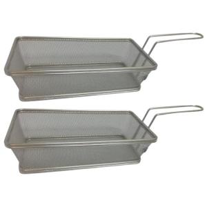 Source Direct – Frying Basket – Large – Pack of 2 (21 x 11.5 x 5.5cm) Source Direct – Frying Basket – Large – Pack of 2 (21 x 11.5 x 5.5cm)