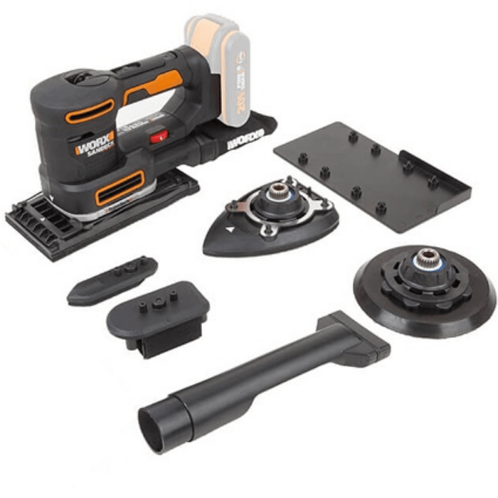 WORX WX820.9 20V SANDECK Cordless Multi-Sander Tool WORX WX820.9 20V SANDECK Cordless Multi-Sander Tool