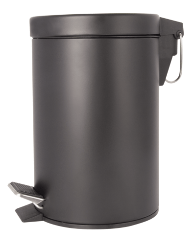 Wildberry Matt Black 3l Pedal Bin Wildberry Matt Black 3l Pedal Bin