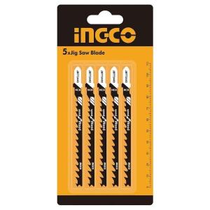 INGCO – Jig Saw Blades T F/CUT for Wood 6TPI – 5 Piece INGCO – Jig Saw Blades T F/CUT for Wood 6TPI – 5 Piece