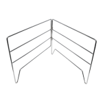 Folding Grid Stand – Chrome Folding Grid Stand – Chrome