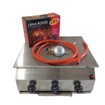 Stainless Steel Steak Braai – 3 Burner Stainless Steel Steak Braai – 3 Burner