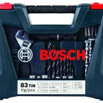 83-Piece X-Blue Line Titanium Set (Drilling & Screwdriving + Sockets) 83-Piece X-Blue Line Titanium Set (Drilling & Screwdriving + Sockets)