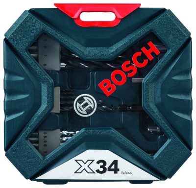 34-Piece X-Blue Line Set (Drilling & Screwdriving + Sockets) 34-Piece X-Blue Line Set (Drilling & Screwdriving + Sockets)