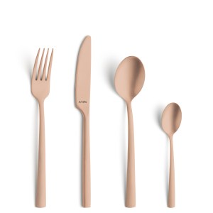 Amefa Manille 16 Piece Copper Cutlery Set Amefa Manille 16 Piece Copper Cutlery Set