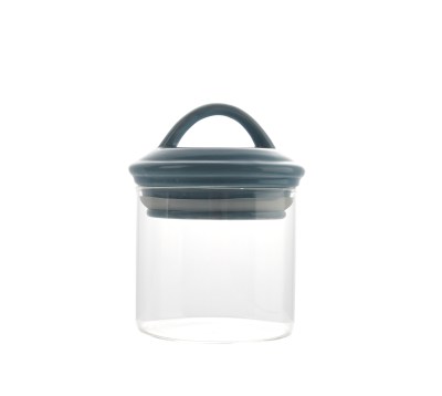 Olala Storage Jar 650ml Blue Lid Olala Storage Jar 650ml Blue Lid