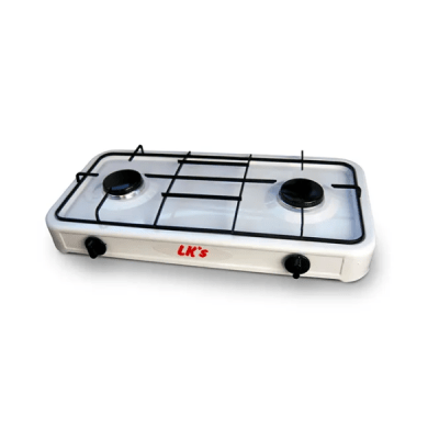 LK’s White Enamel Gas Hotplate – 2 Burner LK’s White Enamel Gas Hotplate – 2 Burner