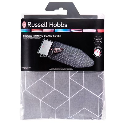 Russell Hobbs Deluxe Ironing Board Cover Grey Russell Hobbs Deluxe Ironing Board Cover Grey