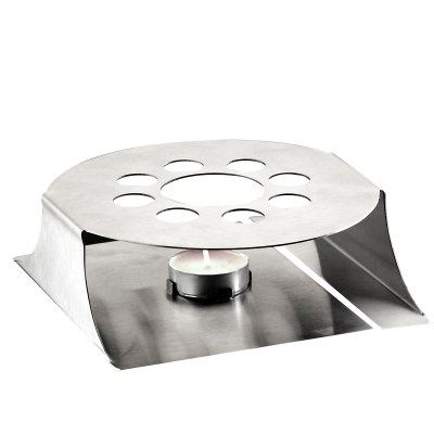 Simax tea warmer of stainless-steel incl. candlelight Simax tea warmer of stainless-steel incl. candlelight