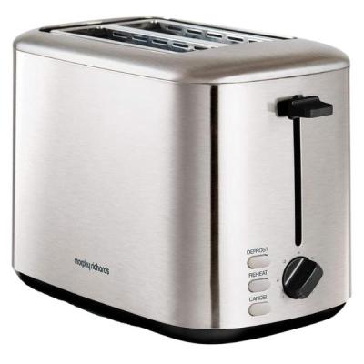 Morphy Richards – 2 Slice Stainless Steel Toaster 800W – Brushed Morphy Richards – 2 Slice Stainless Steel Toaster 800W – Brushed