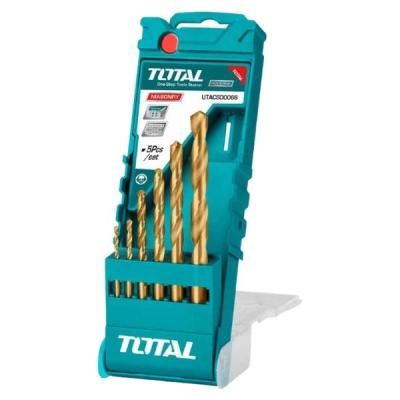 Total – HHS Twist Drill Bits Set – 6 Piece Total – HHS Twist Drill Bits Set – 6 Piece