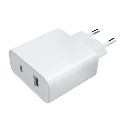 Xiaomi 33W USB-A & Type-C Wall Charger – White Xiaomi 33W USB-A & Type-C Wall Charger – White