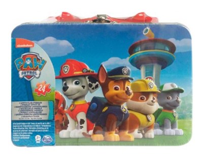 Paw Patrol Lent Puzzle In Mini Tin With Handle Paw Patrol Lent Puzzle In Mini Tin With Handle