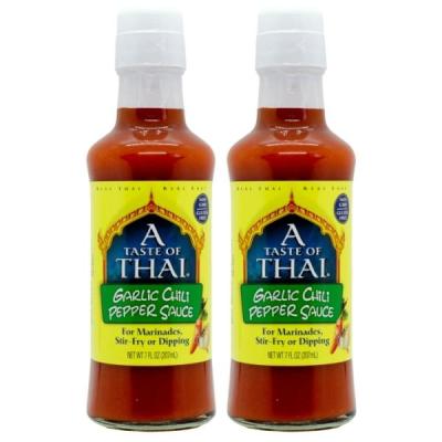 A Taste of Thai – Garlic Chili Pepper Sauce 207ml – Pack of 2 A Taste of Thai – Garlic Chili Pepper Sauce 207ml – Pack of 2