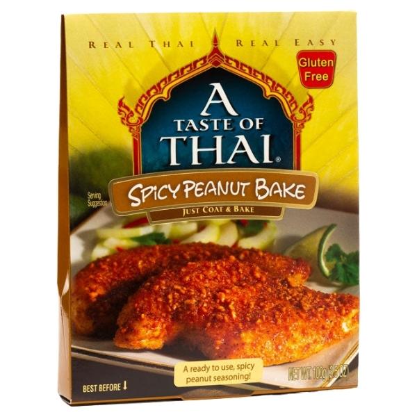 A Taste of Thai – Spicy Peanut Bake – 100g A Taste of Thai – Spicy Peanut Bake – 100g
