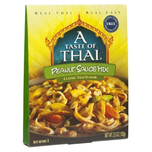 A Taste of Thai – Peanut Sauce Mix 100g – Pack of 3 A Taste of Thai – Peanut Sauce Mix 100g – Pack of 3