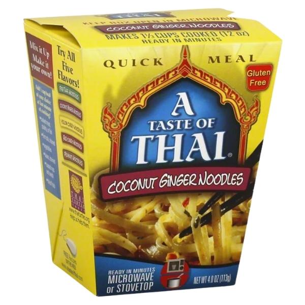 A Taste of Thai – Coconut Ginger Noodles 113g – Box of 6 A Taste of Thai – Coconut Ginger Noodles 113g – Box of 6