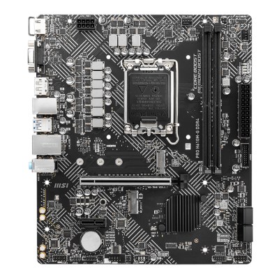 MSI PRO H610M-G DDR4 Intel 1700 Micro-ATX Motherboard MSI PRO H610M-G DDR4 Intel 1700 Micro-ATX Motherboard