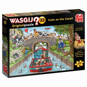 Jumbo Wasgij Original 33 – Calm On The Canal – 1000 Pieces Jumbo Wasgij Original 33 – Calm On The Canal – 1000 Pieces