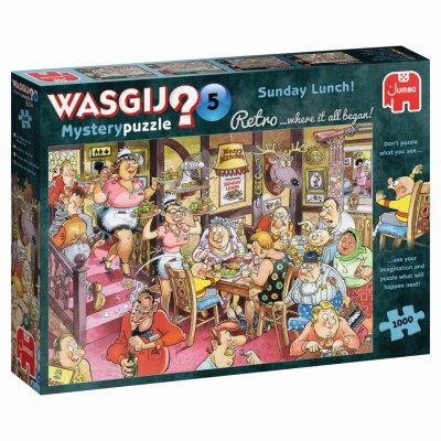 Jumbo Wasgij Retro Mystery 5 – 1000 Pieces Jumbo Wasgij Retro Mystery 5 – 1000 Pieces