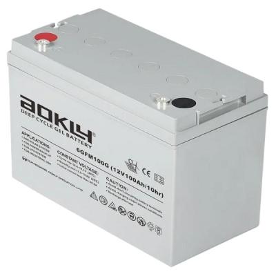 Aokly – Deep Cycle Gel Battery 12V 100Ah/10hr Aokly – Deep Cycle Gel Battery 12V 100Ah/10hr