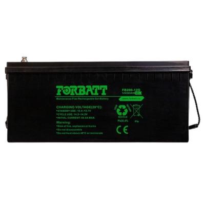 Forbatt – Sealed Gel Rechargeable Battery12V 200Ah Forbatt – Sealed Gel Rechargeable Battery12V 200Ah