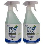 Probac – Bathroom Cleaner Probiotic Enriched 750ml – Pack of 2 Probac – Bathroom Cleaner Probiotic Enriched 750ml – Pack of 2